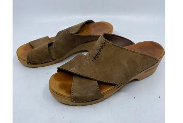 Dansko Brown Unisex Mules/Clogs Size Euro39/US 8.5 - Image 3