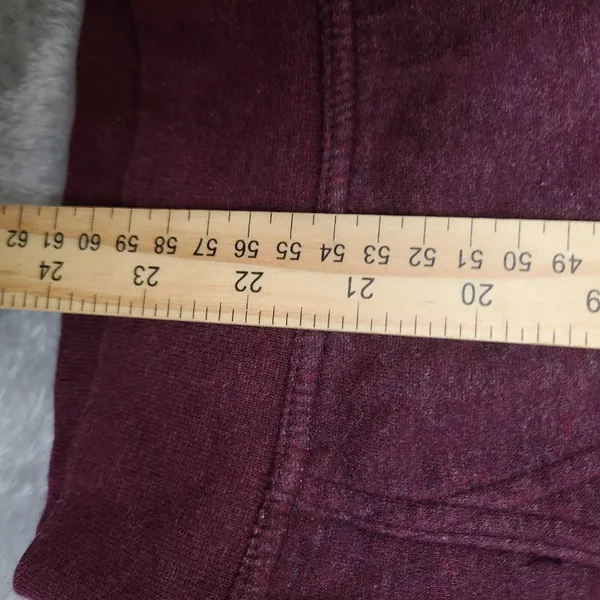 Womens Nike Pull Over Hoodie Size XS Thick Maroon G9‎ - Image 6
