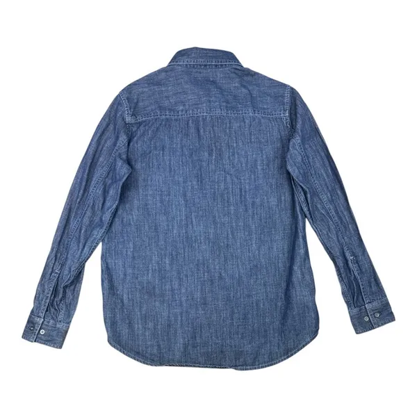 National Corvette Museum Denim Shirt Womens Small Blue Button Up Port Authority - Image 8