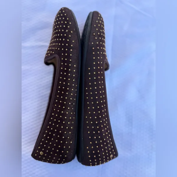 UGG Women's brown Slippers with Gold studs . - Image 4