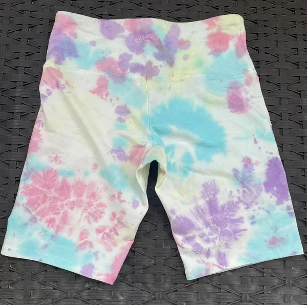 Billabong Tie Dye Biker Shorts - Image 2