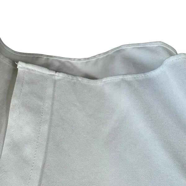 Rose + Olive White Long Roll Tab Sleeve Collared Lightweight Button Up‎ Tunic 1X - Image 6