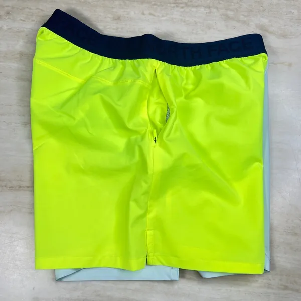 The North Face Wander Shorts Womens Small LED Yellow Misty Sage NF0A7QG3 - Image 4
