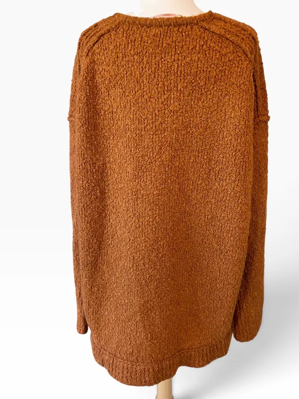 Free People Lofty V-neck Sweater - Image 9