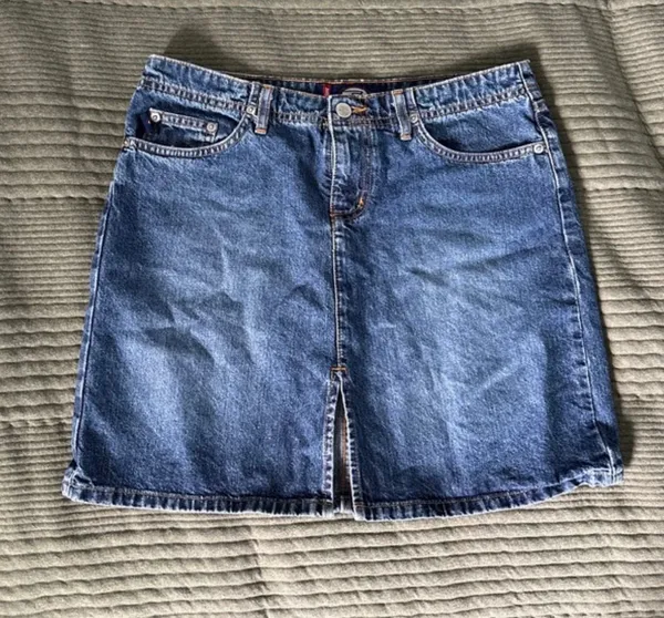 Mini Jean Skirt - Image 2