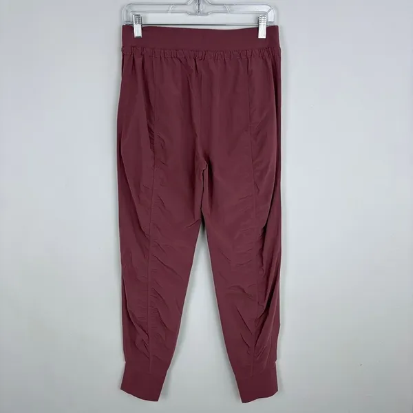 Athleta Attitude II Pant Jogger Tapered Mid Rise Mauve Athleisure Casual Size 8 - Image 7