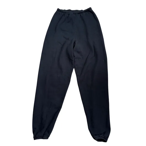 Joah Brown Joggers Women XS/S Black Excellent Cotton French Terry Sweatpants - Image 2