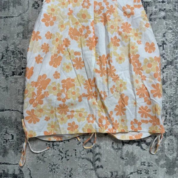 NEW Sabo Skirt Kani Asymmetric Dress Floral Print Cinched size M Medium NWT - Image 8