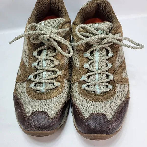 Merrell Shoes Womens 8.5 Chocolate Chip Egg Shell Hiking J123849C Brown‎ Fabric - Image 7