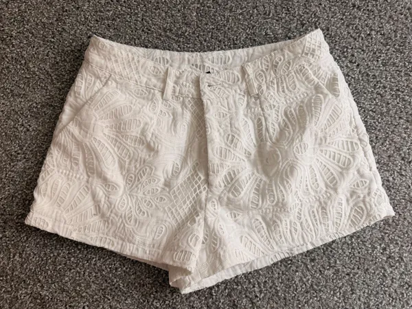 Windsor Chic Babe Eyelet Lace Shorts - Image 2