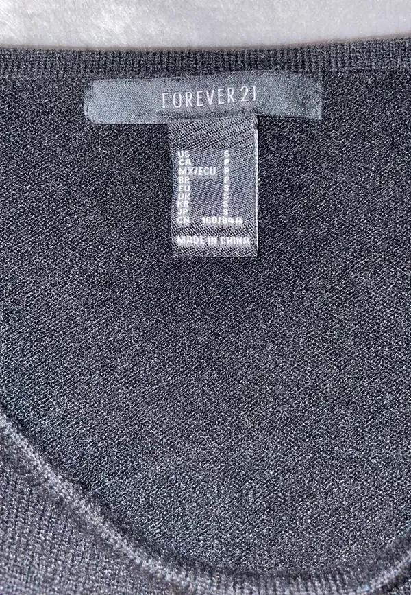 Forever 21 Sequin Fringe Crop Top - Image 3