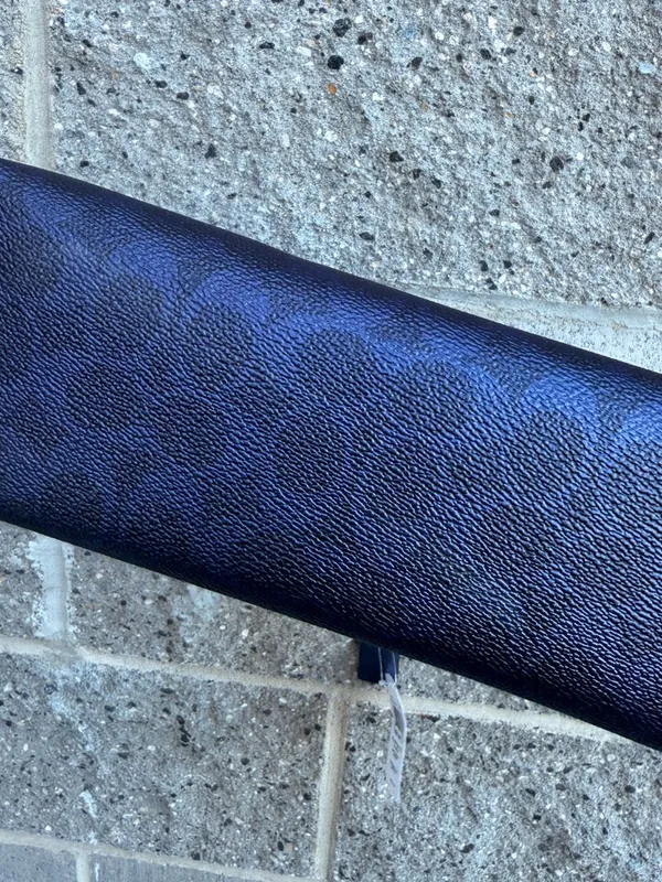 NWT COACH Fiona Zip Tote Bag In Signature Canvas CW396 Blue/Navy - Image 5