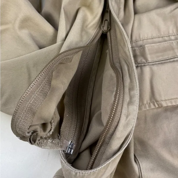 Lauren Ralph Lauren Women's Tan Lightweight/Utility Jacket Sz L SKU 5271 - Image 4