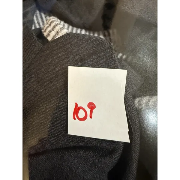 Lululemon No Limits Tank Black / Tonka Stripe Cashew‎ / Heathered Black - Image 5