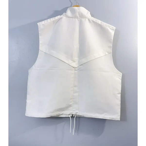 NWT Nike Sportswear Windrunner Women's Shine Vest Medium Oversized Fit - Image 6