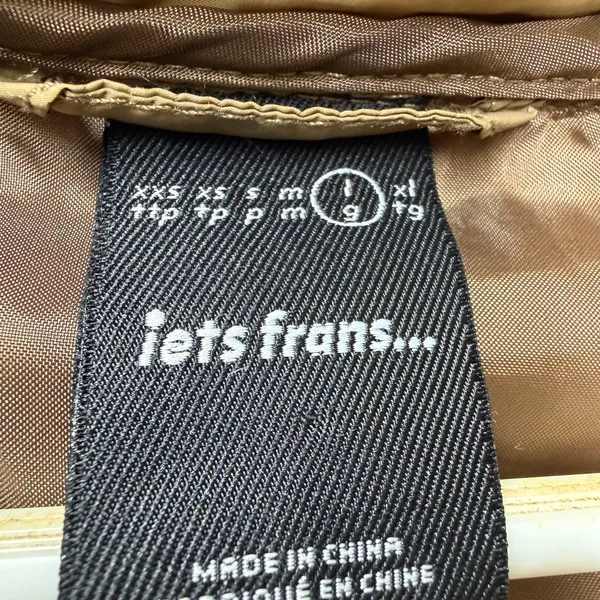 Iets Frans Thermore Insulated Puffer Jacket $124 Fall Winter‎ Cozy Warm Brown - Image 10