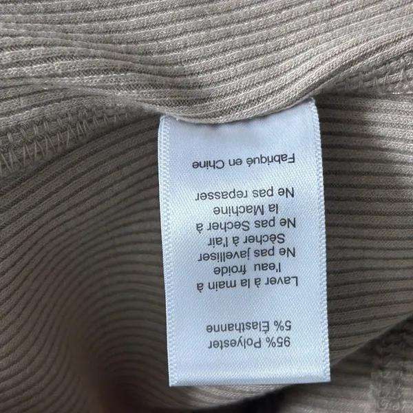 ASTR the Label Ribbed Dress Taupe Medium‎ - Image 9