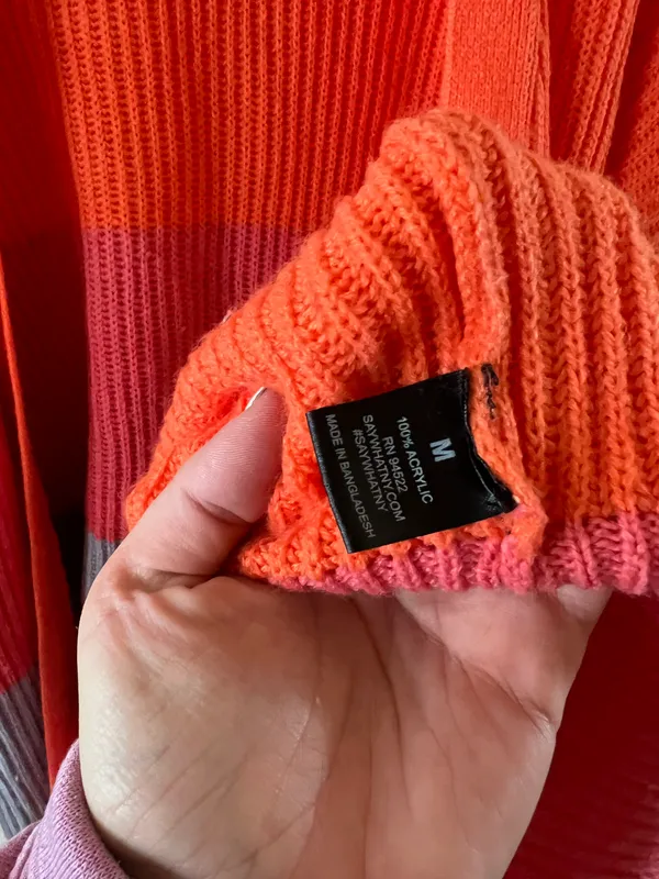 Say What Multi Color Cardigan - Image 3