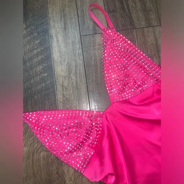 NWT For Love & Lemons Ruched Mirage Mirrored Dress party formal $150 fall - Image 7