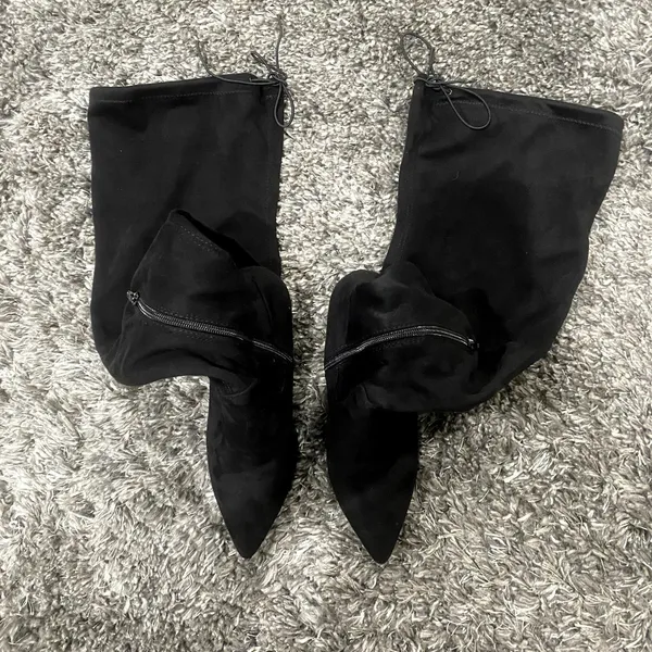 JUSTFAB Mariam Heeled Over-The-Knee Boot in Black, Size 8.5​​​​​​ - Image 6