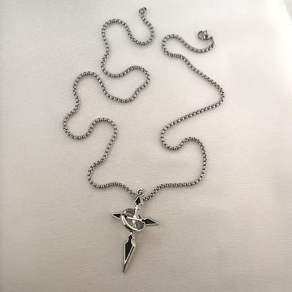 Cross Pendant Necklace for Men Women Streetwear Punk Hip Hop Unisex Style - Image 5