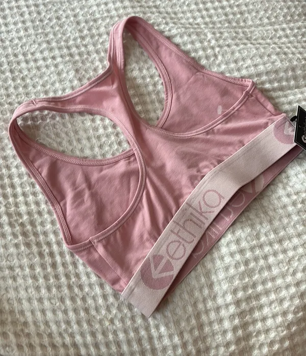 Ethika NWT Dusty Rose Sports Bra - Image 5