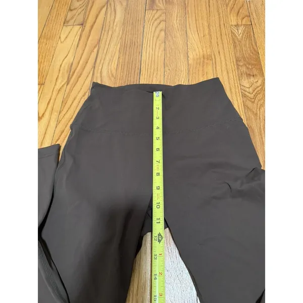 Tuckernuck Tnuck‎ Sport Millie High Rise Compression Spandex Yoga Leggings Brown - Image 9