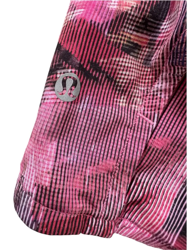 Lululemon Run Times Short II 4" Sun Dazed Multi Pink Super Dark Size 4 - Image 6