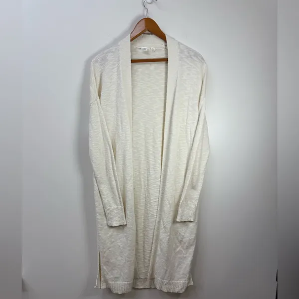 GAP Cream Women's Sweater Cardigan 100% Cotton size M - Image 3
