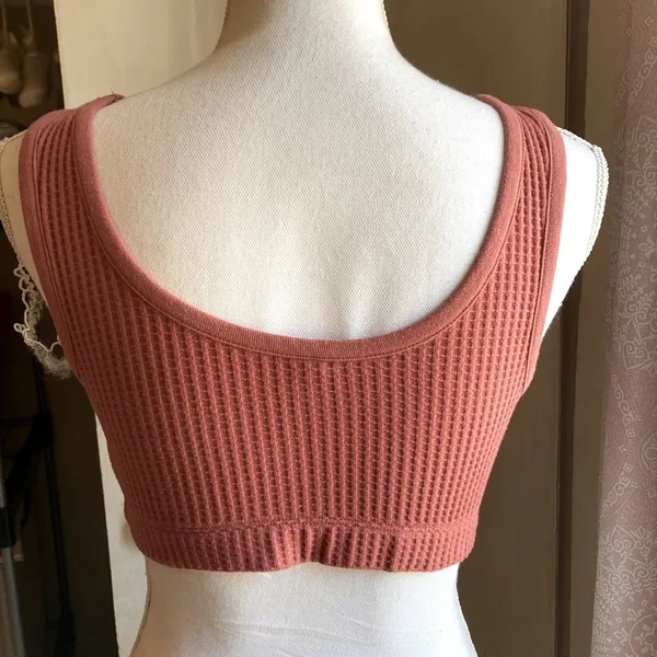 Waffle Knit Bralette - Image 5