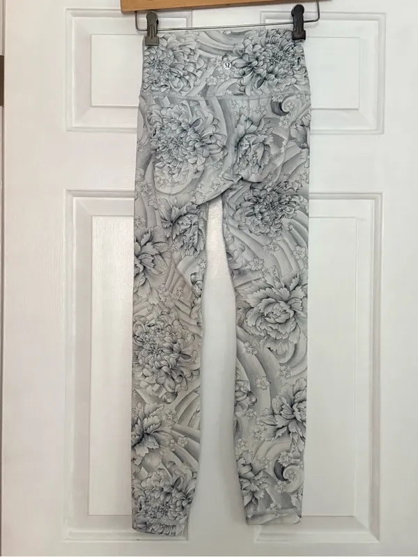 Lululemon Wunder Under Low-Rise Tight *25" in Twine White Multi - Image 3