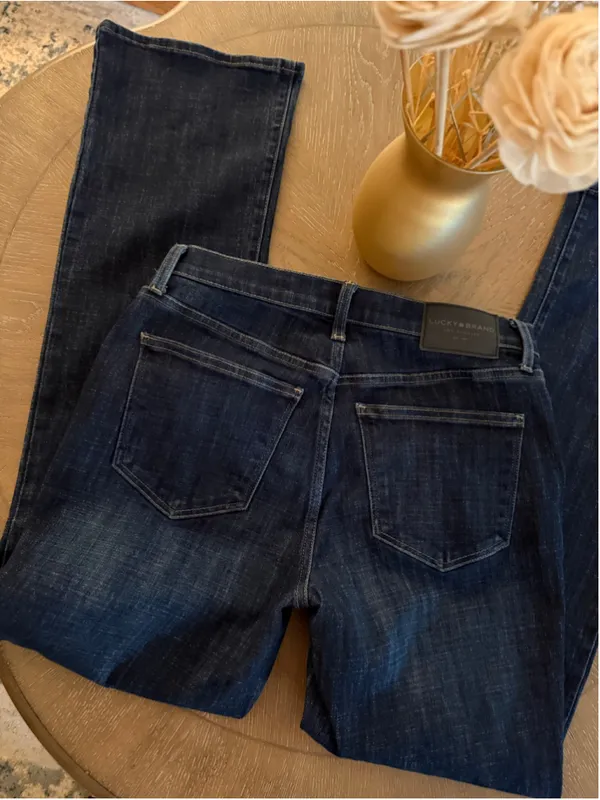 Women's Lucky Brand High Rise Jeans Size 8 Blue - Image 6