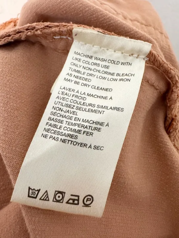 Free People We The Free Pants Size 27 Cognac Brown Corduroy‎ Slim Flare Western Forest Fairy - Image 8