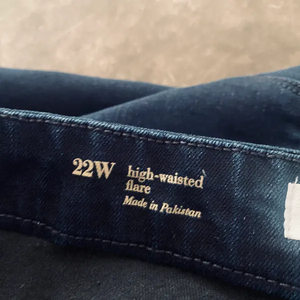 Ryegrass Womens High Rise Flare Leg Jean - Image 10