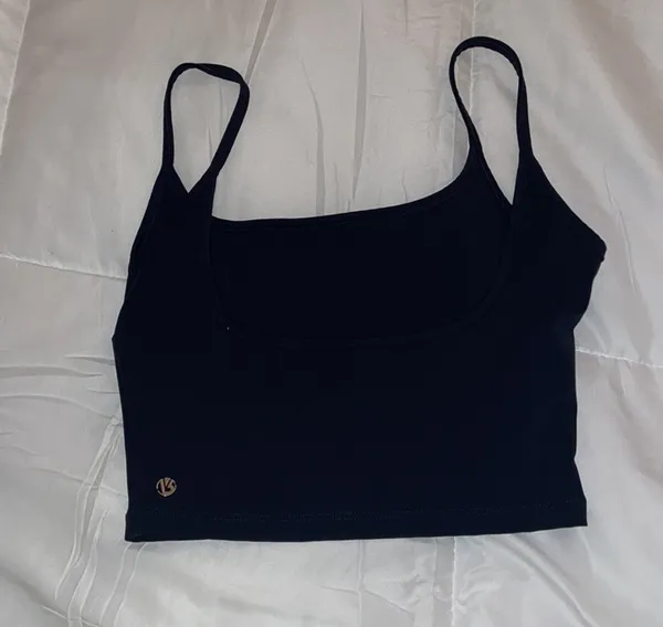 BuffBunny Black Crop Top Athleisure Women’s XS - Image 2