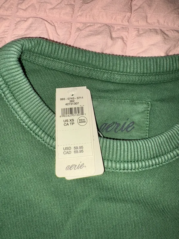 Aerie Oversized Crewneck Sweatshirt - Image 2