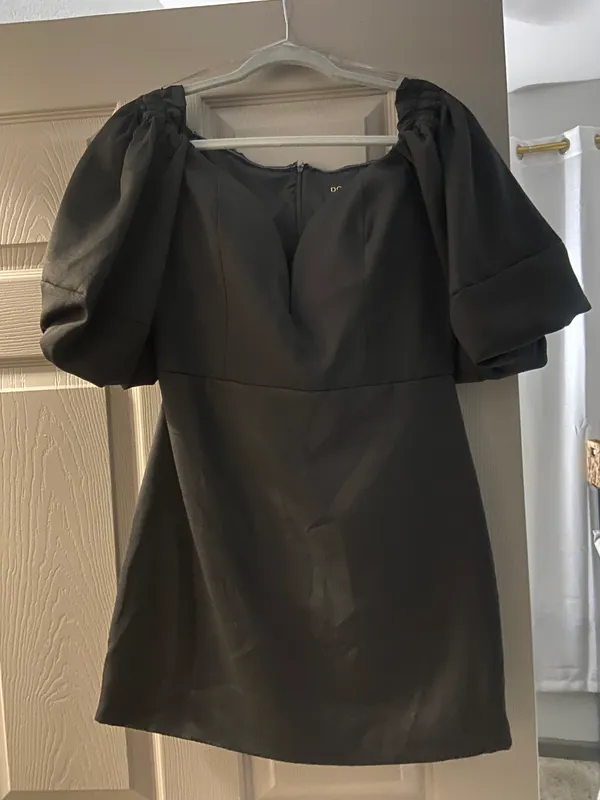 DO+BE Black Mini Dress - Image 2