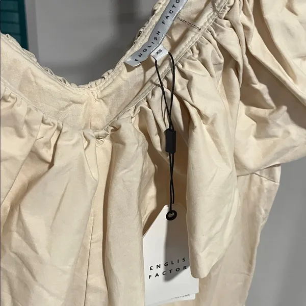Anthropologie NWT English Factory midi ruffle dress $180 XS - Image 13