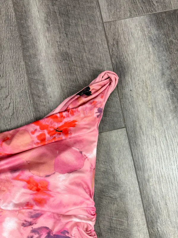 Abercrombie Pink Print Dress - Image 4