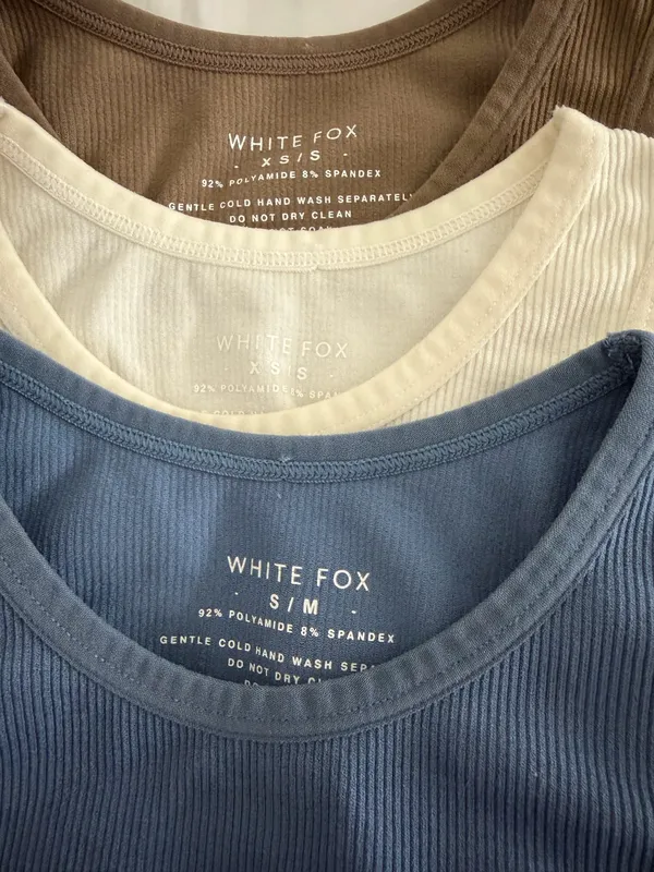 White Fox Boutique tank tops - Image 3