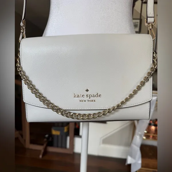 Kate Spade White two way (shoulder / crossbody) bag, excellent condition - Image 2