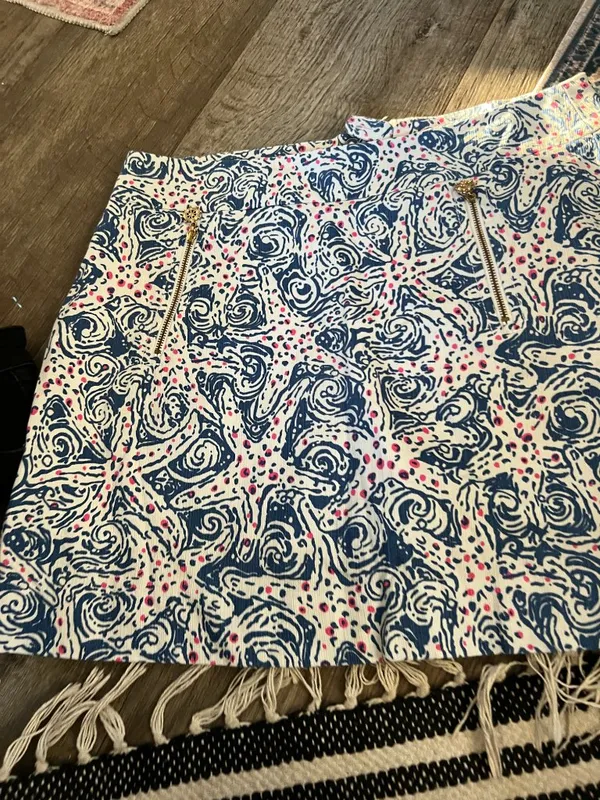 Lilly Pulitzer |‎ Marigold skort in indigo Star Crush size 4 - Image 8