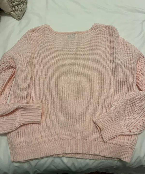 Francesca's Light Pink Sweater - Image 3
