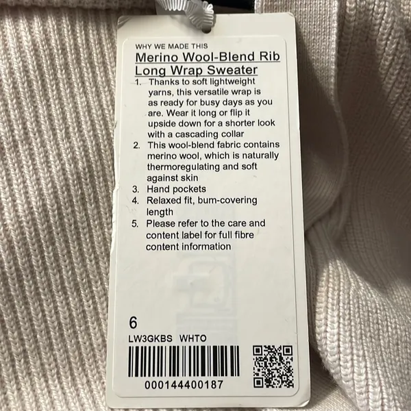 lululemon athletica Cream Sweater - Image 4