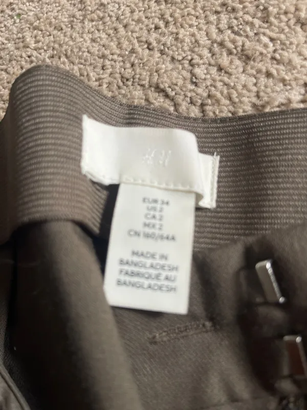 H&M dress green pants - Image 3