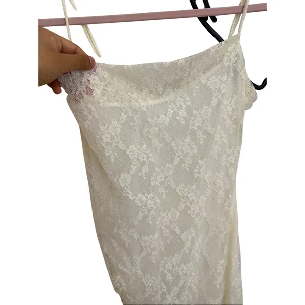 MAJORELLE Camille‎ Mini Dress Ivory White Medium Wedding Engagement Bachelorette - Image 16
