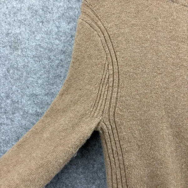 J. Crew mock neck sweater in super soft yarn merino alpaca blend xs - Image 4