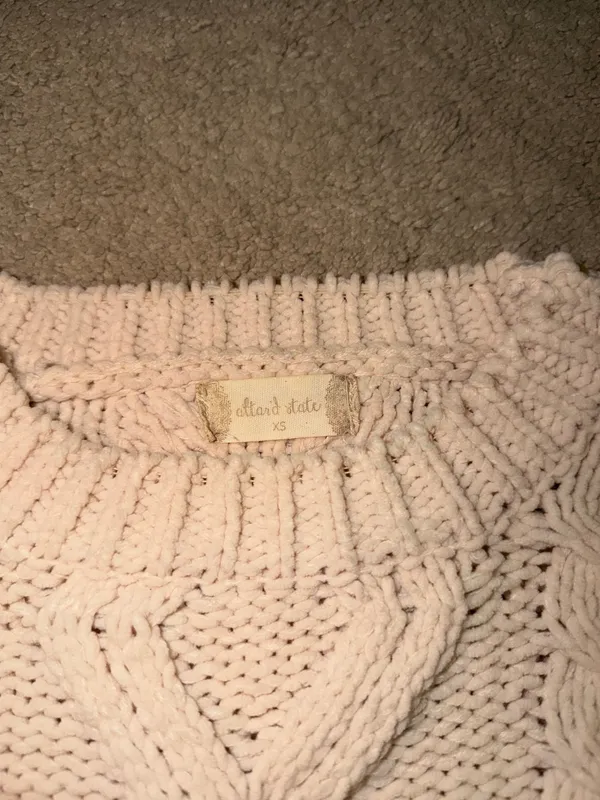 Altar'd State Cream Knit Sweater - Image 4