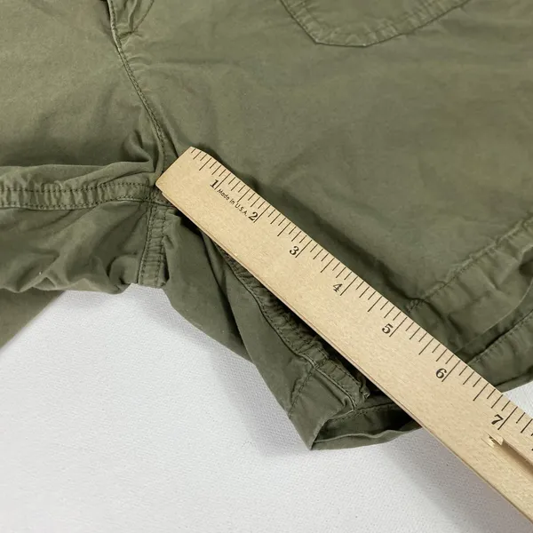 Lauren Ralph Lauren Shorts Womens 10 Green Chino Cotton Patch Pockets‎ Casual - Image 3