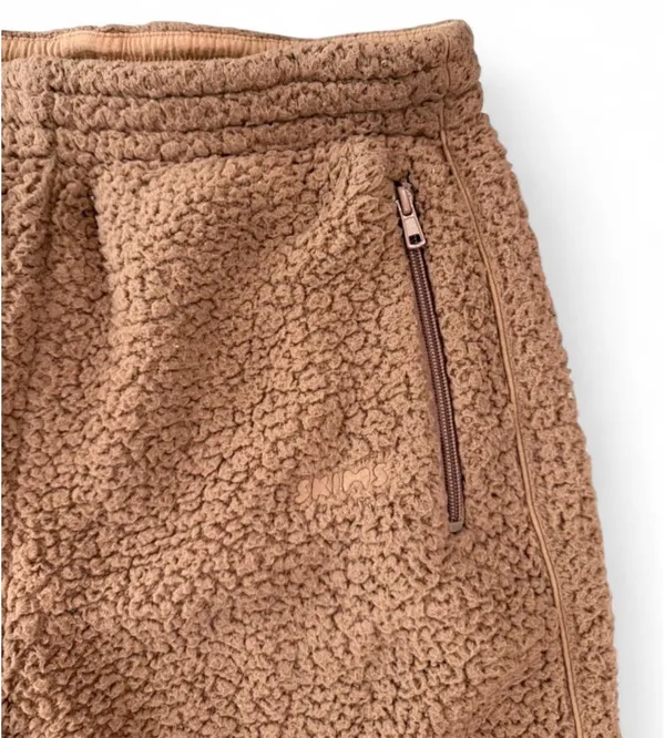 SKIMS Teddy Sherpa Wide Leg Lounge Track Pants Medium - Image 5